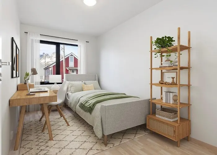 New House,svolvaer Center,3 Bedrooms 公寓 斯沃尔韦尔