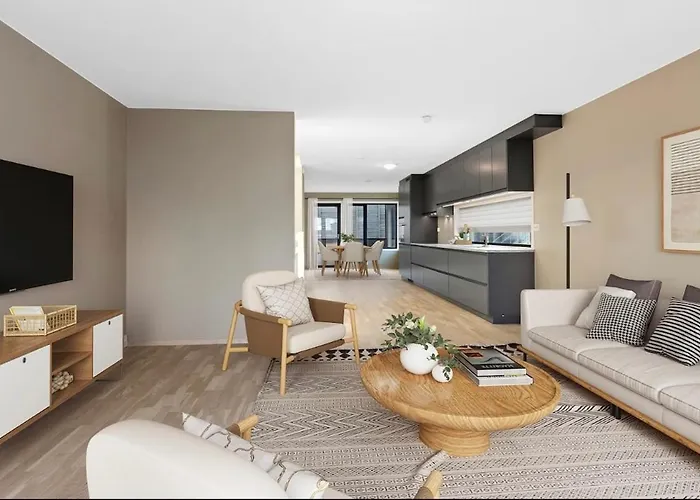 Apartmán New House,svolvaer Center,3 Bedrooms